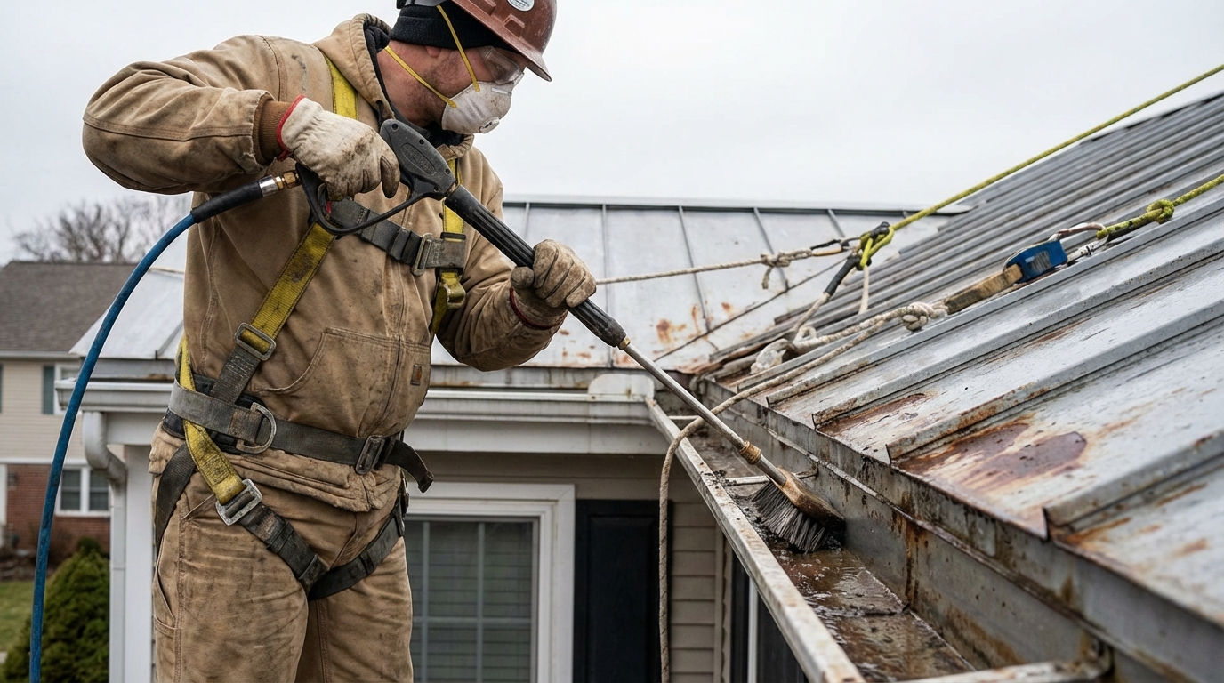 Reparação de telhados na Moita
